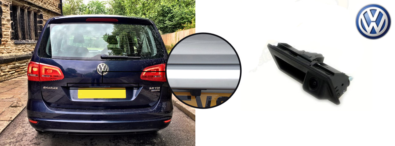 Sharan reversing rear camera